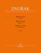 Biblical Songs, Op. 99 Vocal Solo & Collections sheet music cover